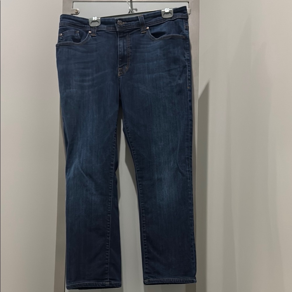 Fidelity Denim Blue Straight Jeans Timeless Fit